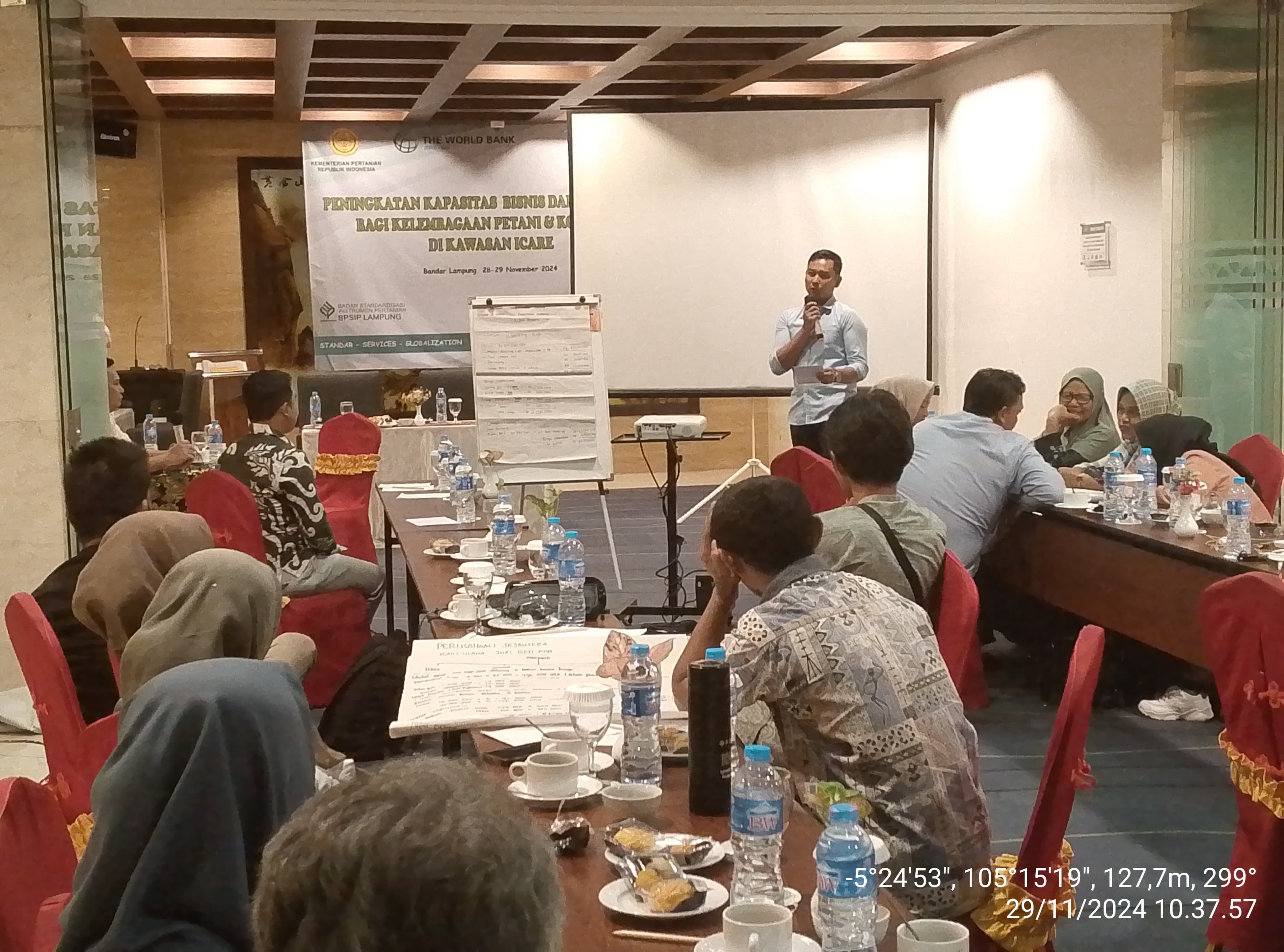 Foto: Peningkatan Kapasitas Bisnis dan Keuangan Bagi Kelembagaan Petani dan Koperasi kegiatan ICARE