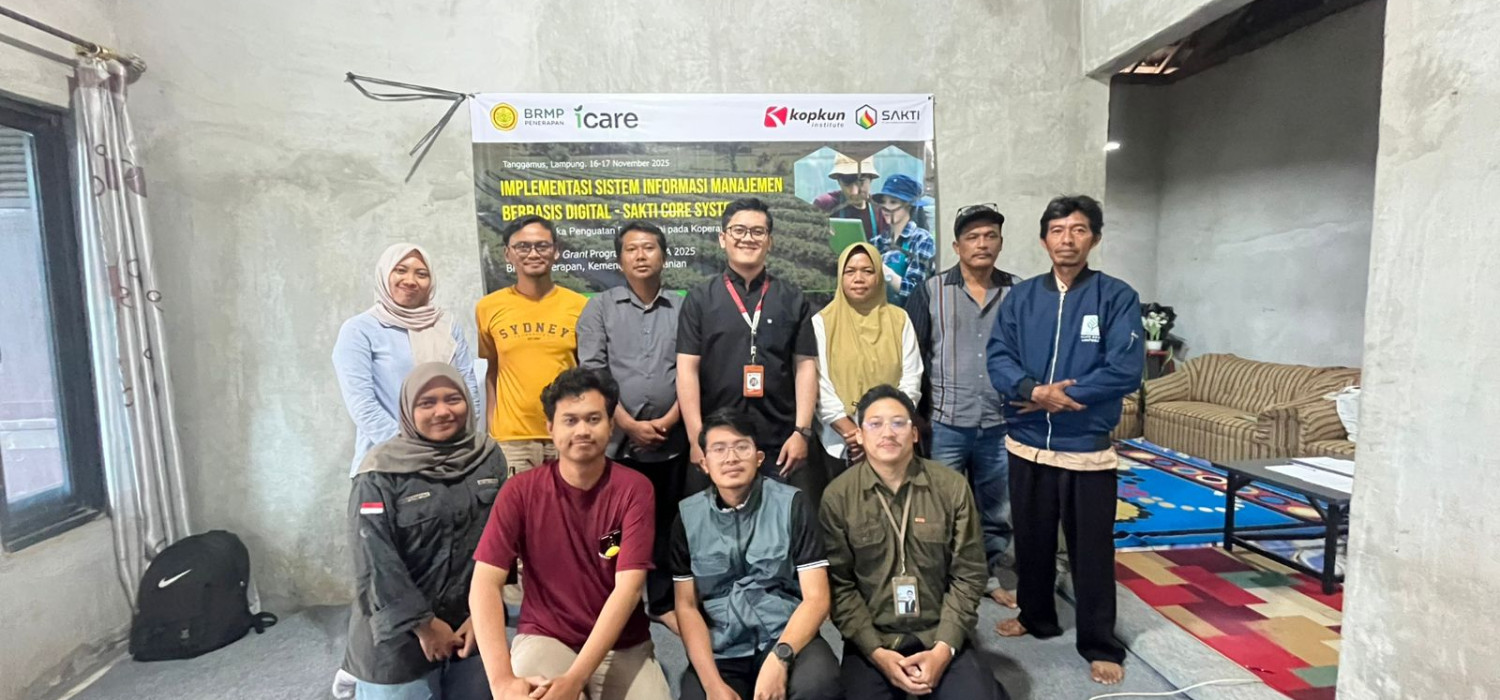 Foto: Tata kelola dan memperkuat rantai nilai koperasi pertanian melalui sistem digital terintegrasi.