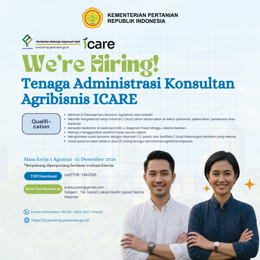 Tenaga Administrasi Konsultan Agribisnis